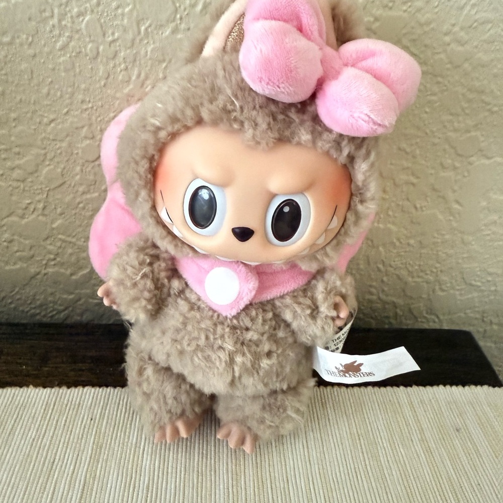 Pink Bow Plush Doll outfit